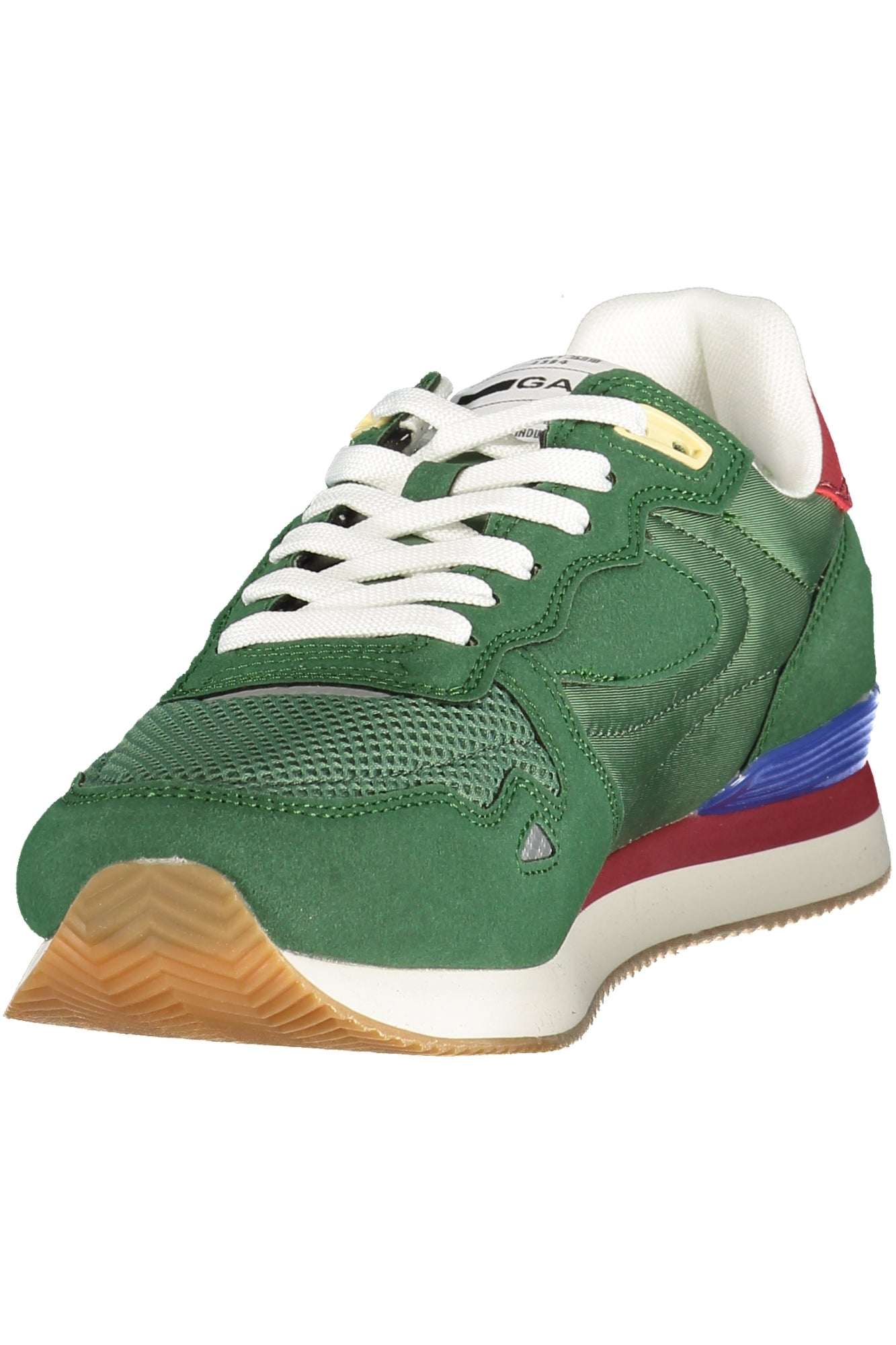 GAS Herren Sneaker – Sportschuh mit Schnürsenkeln, sportlich Grün