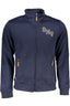 GIAN MARCO VENTURI Herren Sweatshirt – Langarm, mit Taschen Blau
