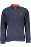 GIAN MARCO VENTURI HERREN SWEATSHIRT BLAU MIT REISSVERSCHLUSS