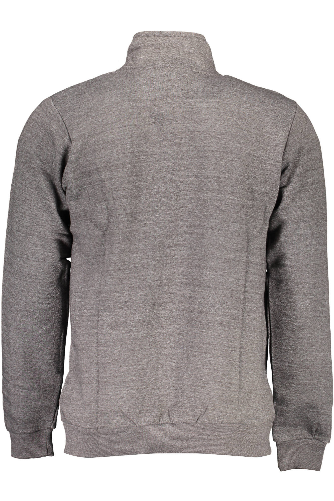 GIAN MARCO VENTURI Herren-Sweatshirt Mit Zip-Up Grau – Warmes Langarm-Sweatshirt für Herbst/Winter Grau