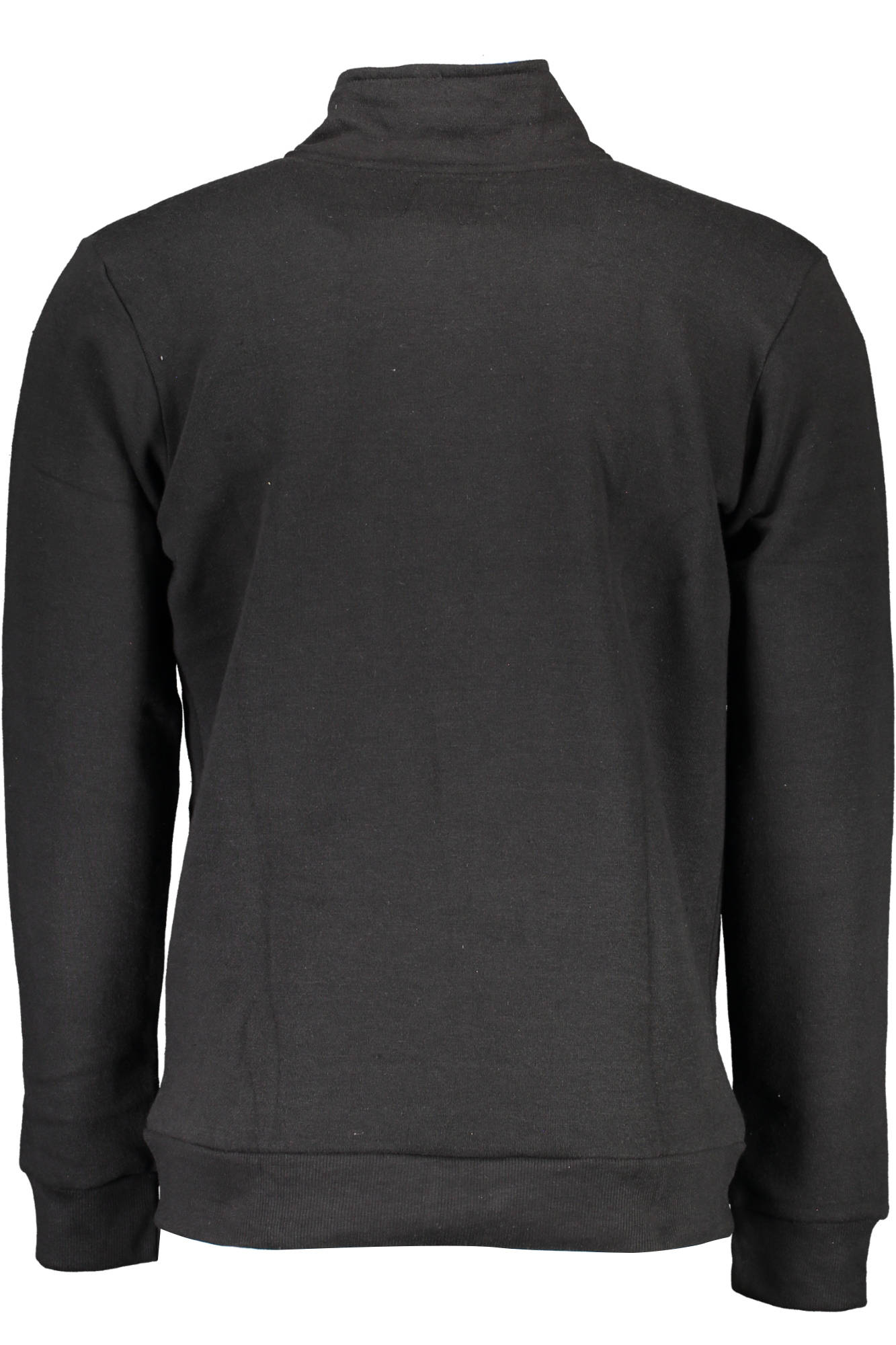 GIAN MARCO VENTURI Sweatshirt Herren Blau Mit Reißverschluss – Warmes Langarm-Sweatshirt Schwarz