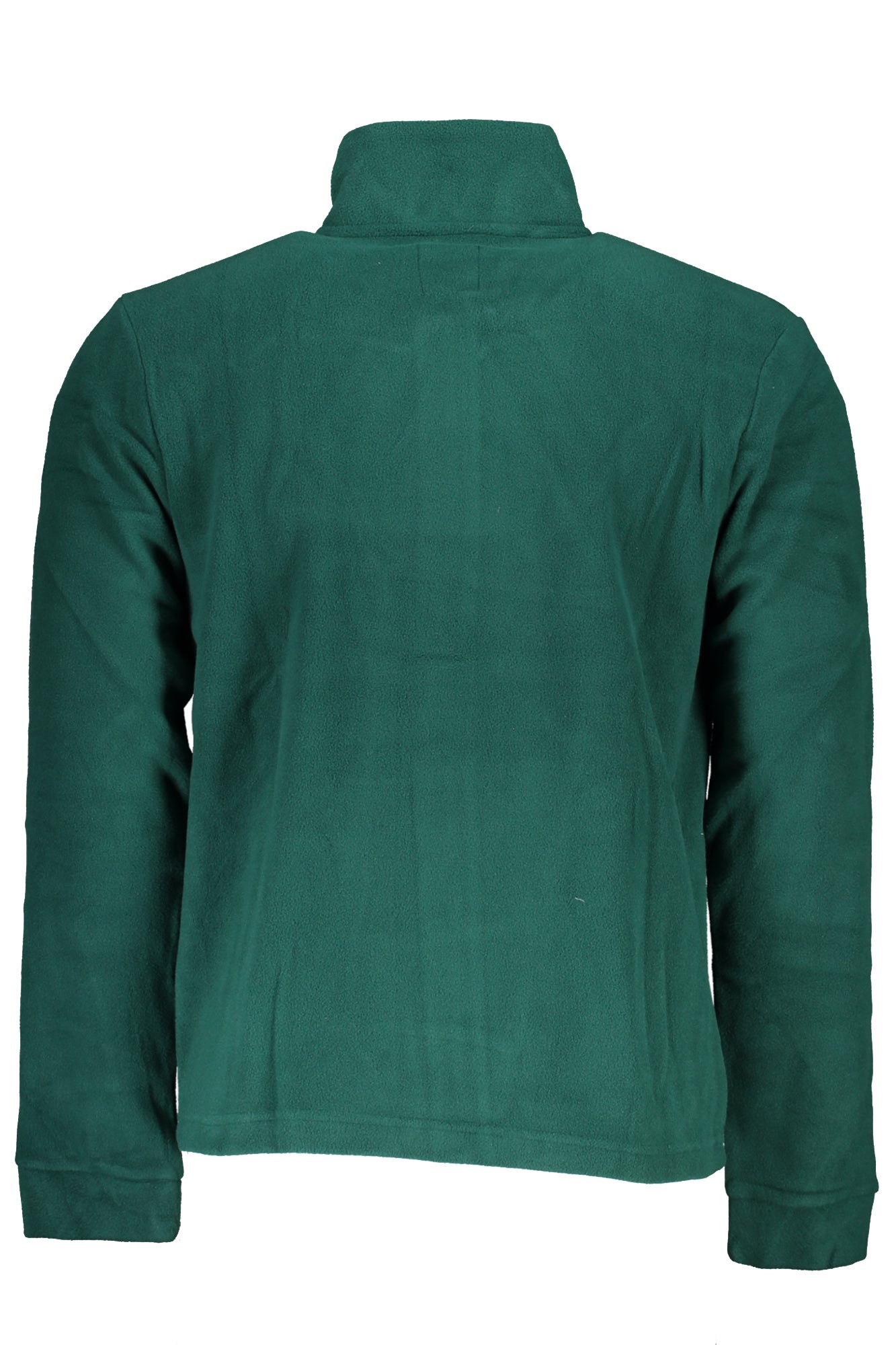 Gian Marco Venturi Sweatshirt Herren mit Blauem Reißverschluss – Fleece-Qualität für HW Grün