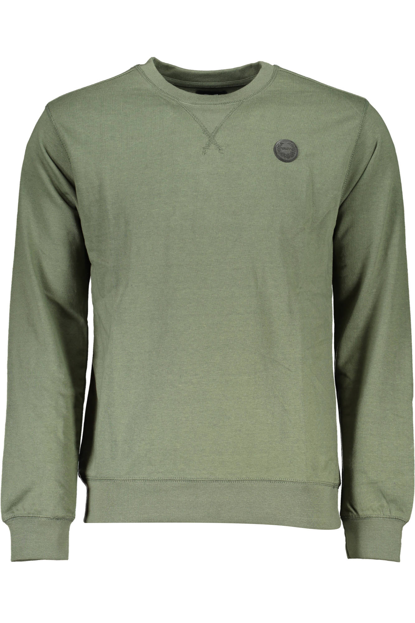 Gian Marco Venturi Sweatshirt Herren Grün – Rundle Bequem für Frühjahr/Sommer Grün