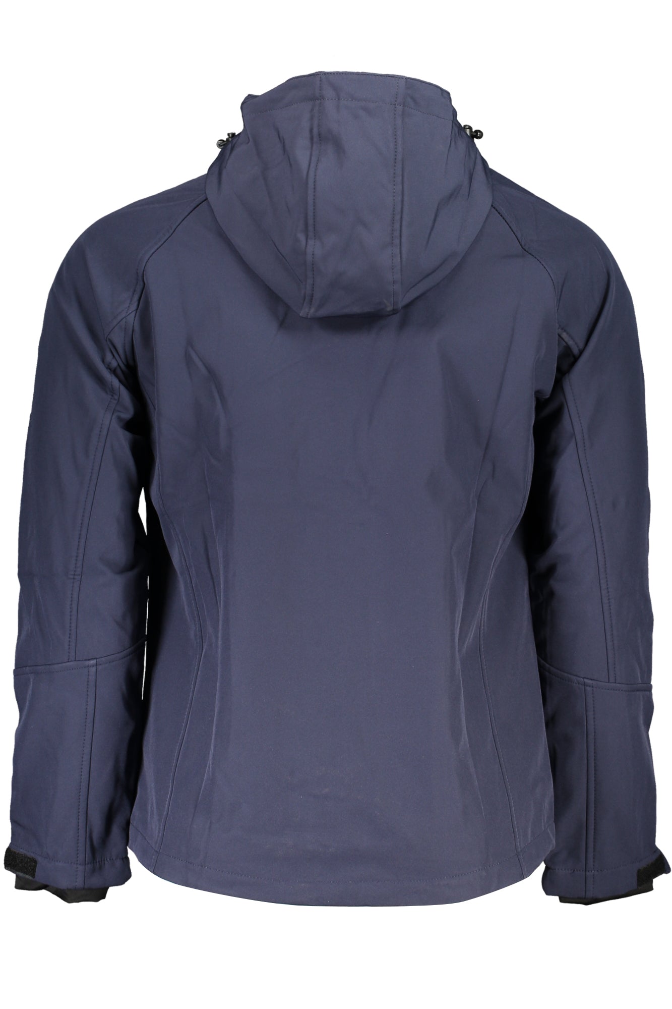 GIAN MARCO VENTURI Herren-Sportjacke Schwarz – Leichte Softshell-Jacke mit Kapuze Blau