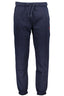 Gian Marco Venturi Jogginghose Herren – Elastische Fleece-Hose mit Knöchel-Bund Blau