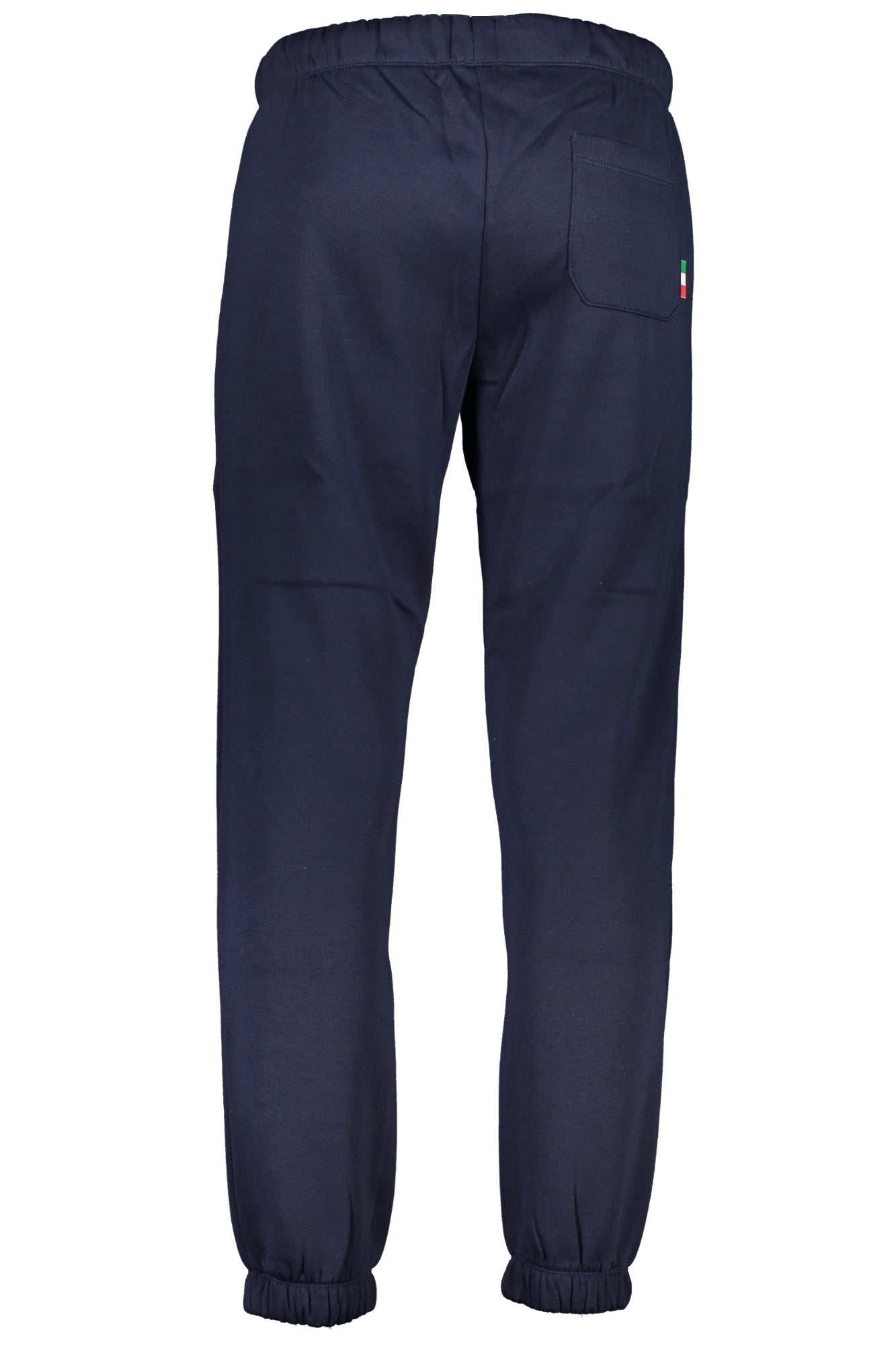 Gian Marco Venturi Jogginghose Herren – Elastische Fleece-Hose mit Knöchel-Bund Blau
