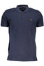 GIAN MARCO VENTURI Poloshirt Herren Kurzarm Blau – Klassisches Polo aus Baumwolle Blau