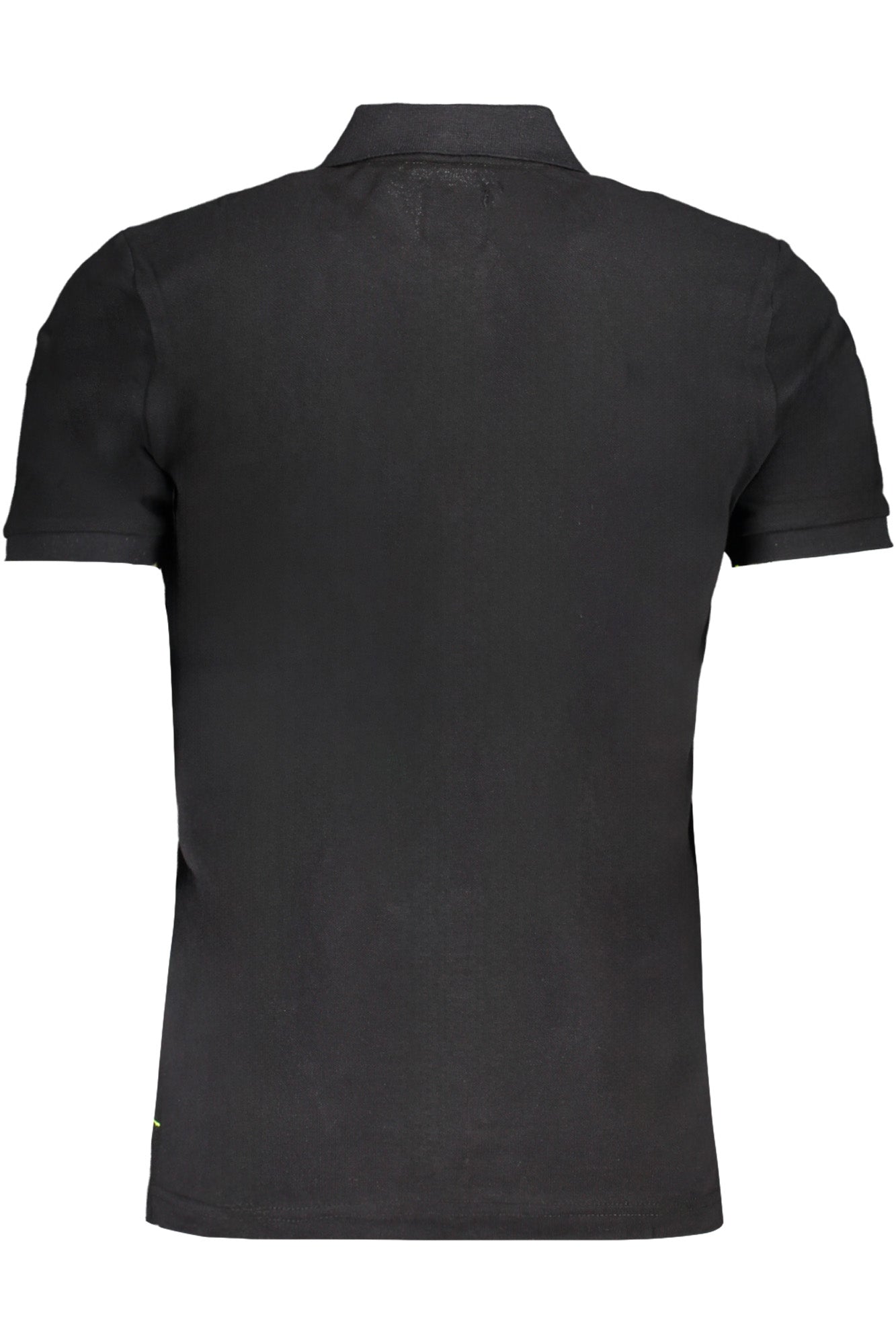 GIAN MARCO VENTURI Poloshirt Herren – Kurzärmliges Polohemd in Blau mit Logo-Stickerei Schwarz