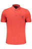 GIAN MARCO VENTURI Poloshirt Herren – Kurzarm in Rot mit Logo-Stickerei Rot