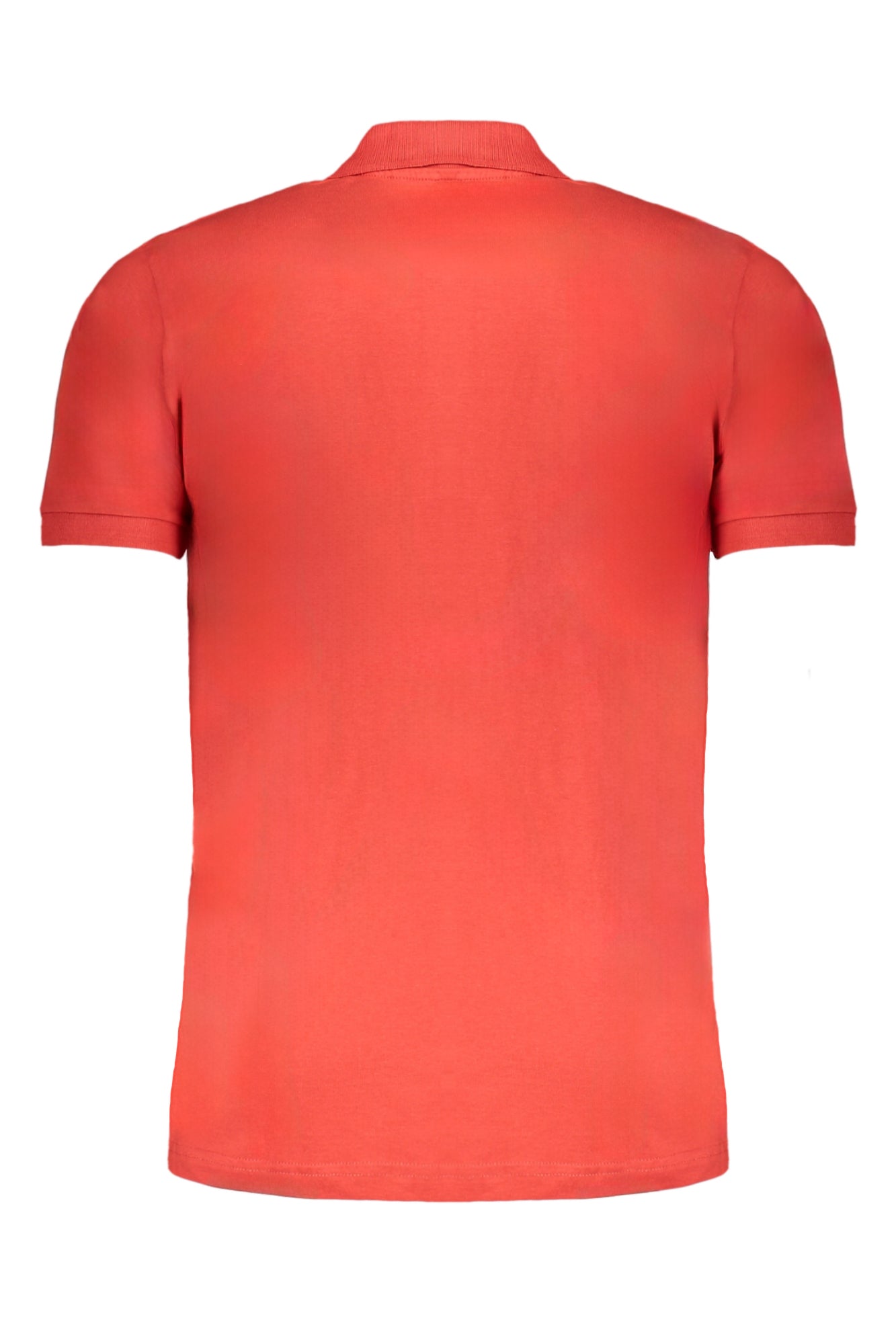 Gian Marco Venturi Poloshirt Herren – Kurzärmliges Polohemd in Rot mit Logo-Stickerei Rot