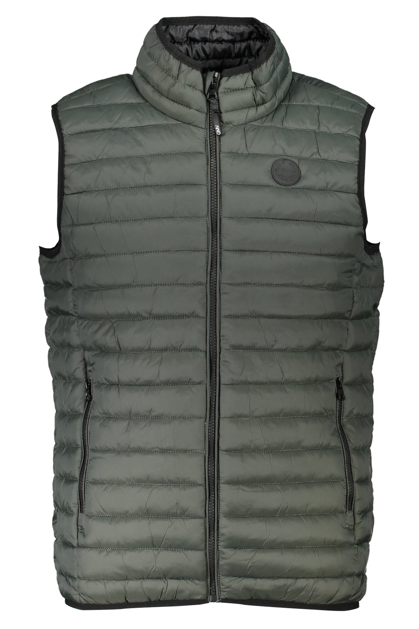 Gian Marco Venturi Ärmellose Jacke Herren – Grünes Sommer-Outdoor-Shirt Grün