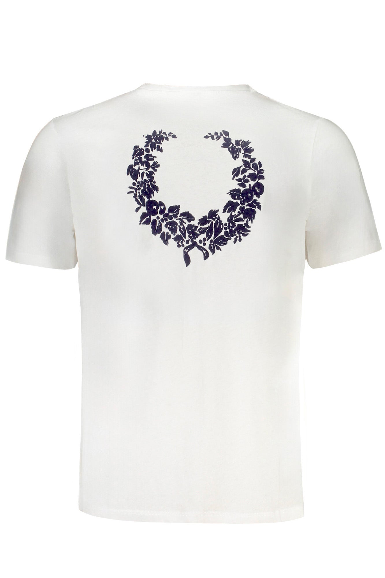 GIAN MARCO VENTURI Herren T-Shirt Kurzarm Rot – 100% Baumwolle für Sommer Weiß