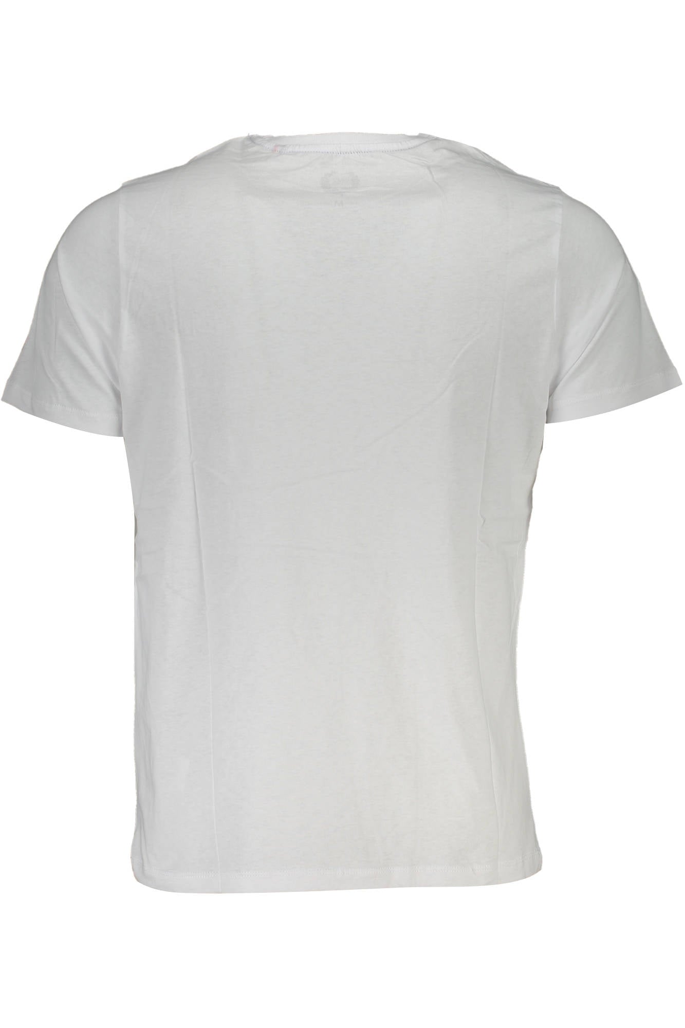 GIAN MARCO VENTURI T-Shirt Herren Weiß – 100% Baumwolle mit Logo-Stickerei Weiß
