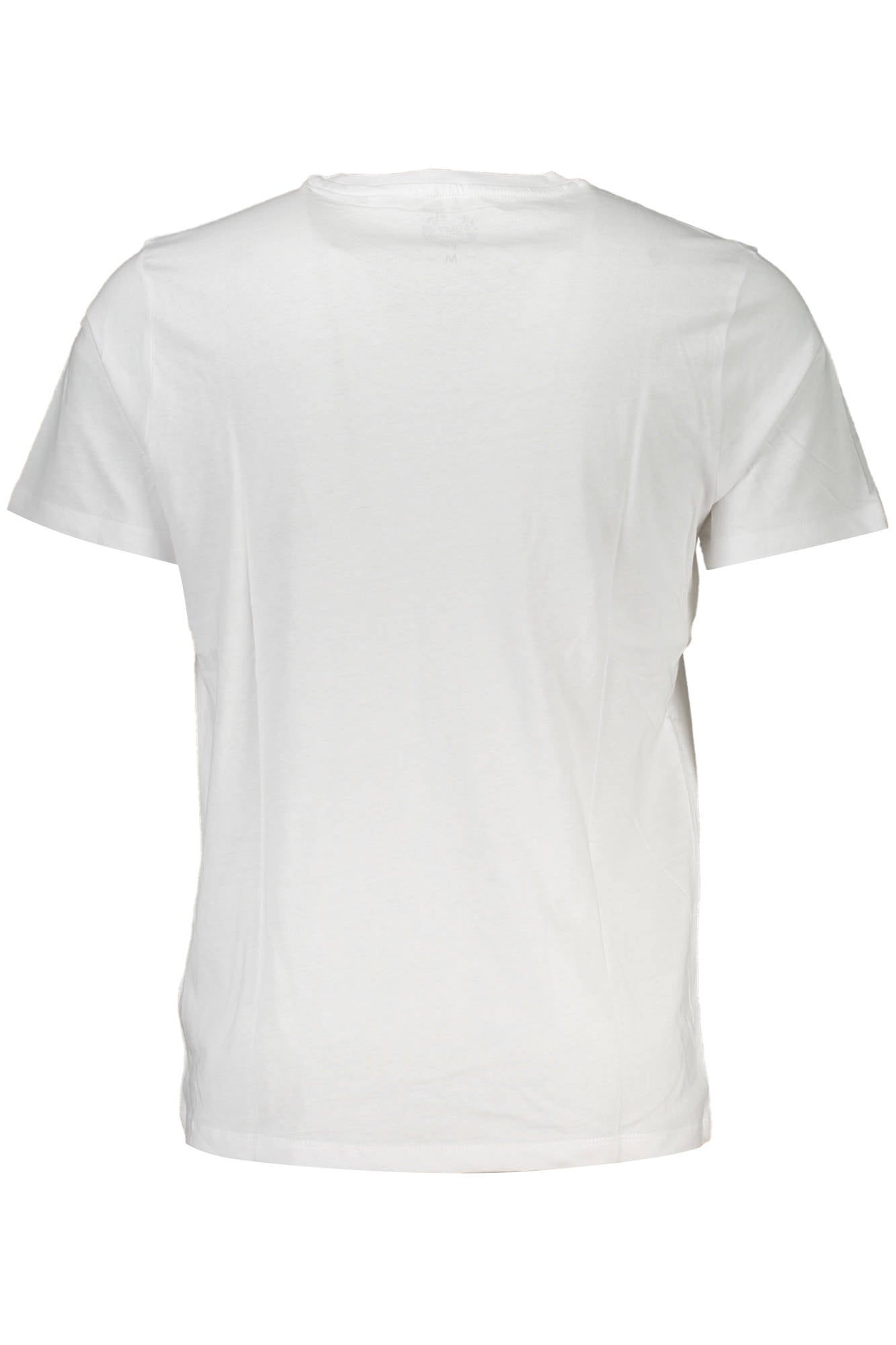 GIAN MARCO VENTURI T-Shirt Herren Kurzarm Blau – 100% Baumwolle für Sommer Weiß