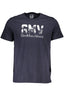 Gian Marco Venturi Kurzarm T-Shirt Herren Blau – 100% Baumwolle | soulluna.de Blau