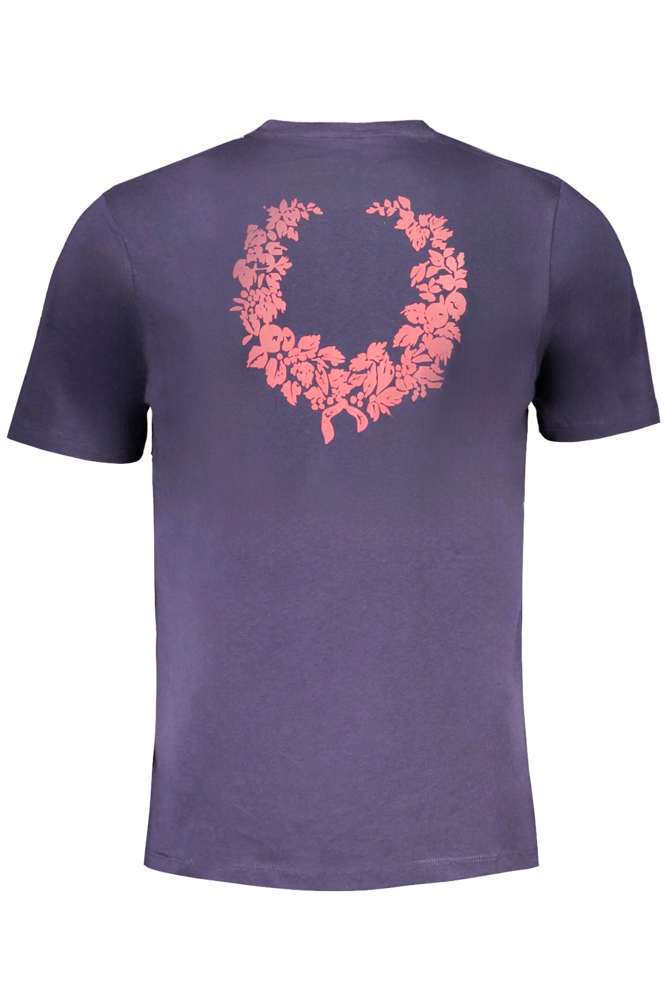 GIAN MARCO VENTURI Herren T-Shirt Kurzarm Rot – 100% Baumwolle für Sommer Blau