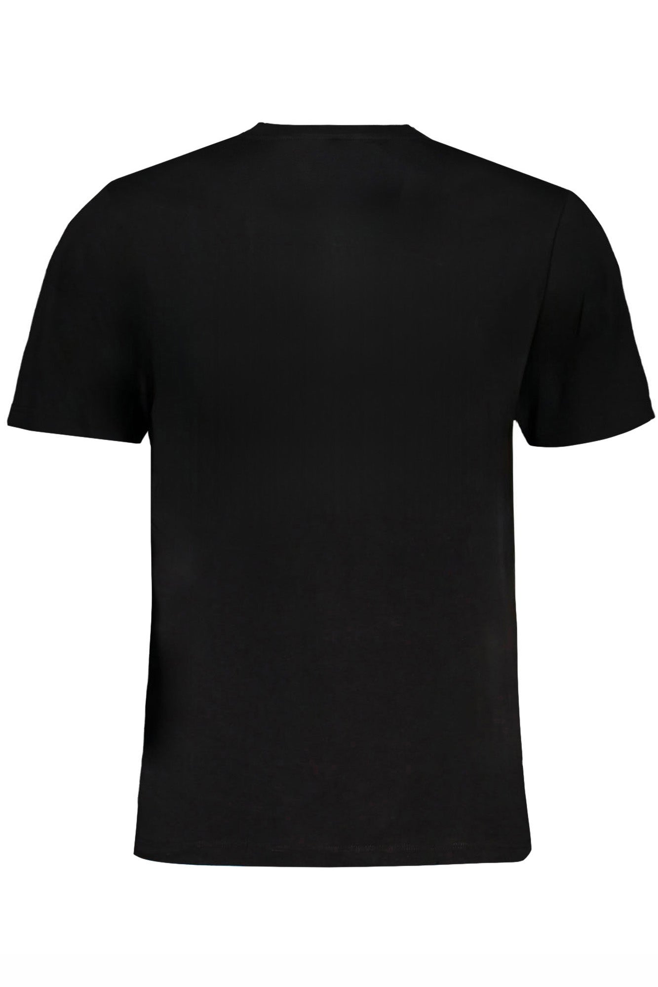 GIAN MARCO VENTURI T-Shirt Herren Kurzarm Schwarz – 100% Baumwolle Schwarz