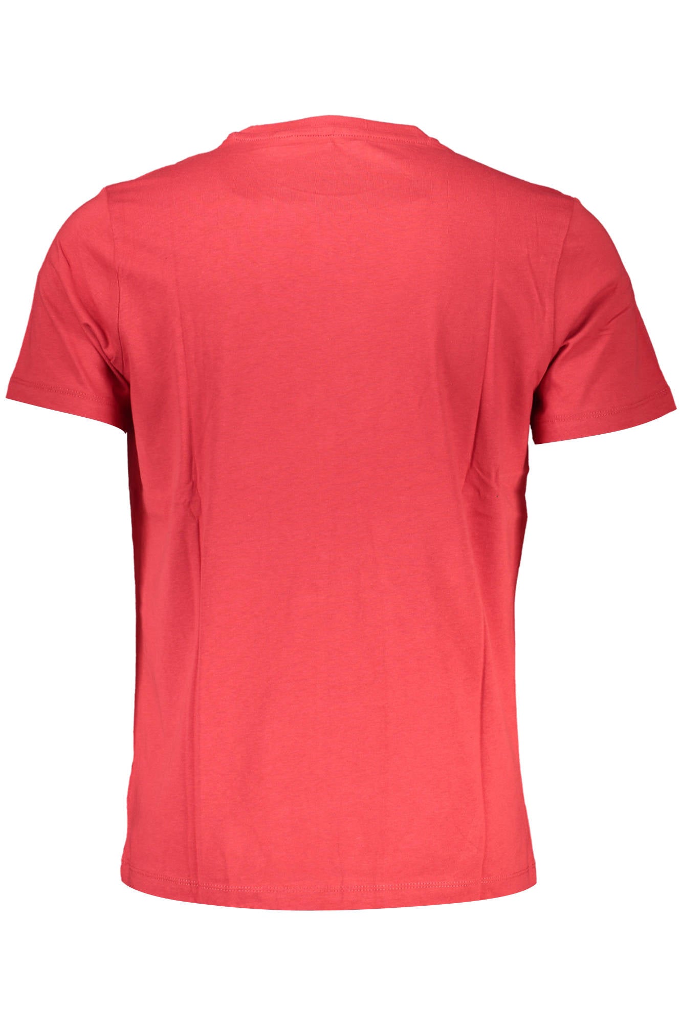 GIAN MARCO VENTURI T-Shirt Herren Kurzarm Blau – 100% Baumwolle für Sommer Rot