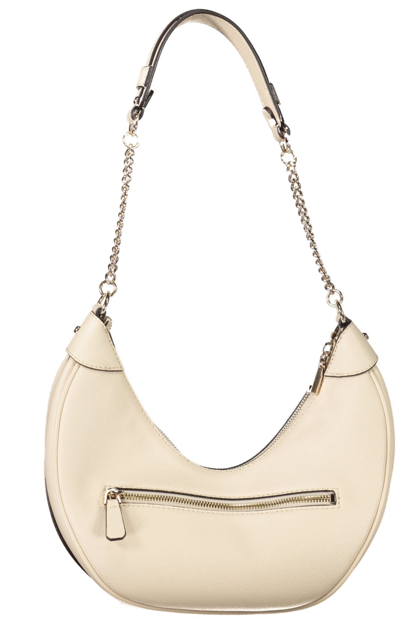 GUESS JEANS Damentasche Schwarz – Fedora-Tasche mit Schultergurt & Kette | soulluna.de Beige