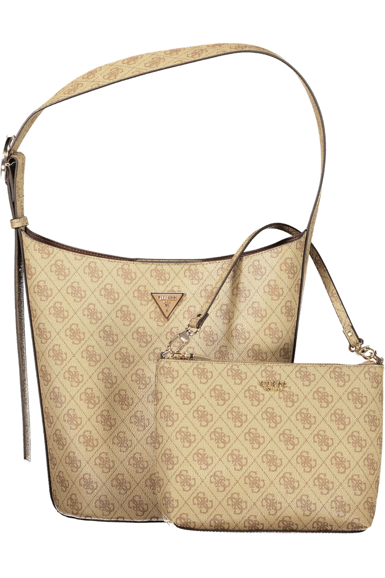Guess Jeans Damen-Tasche, Beige Beige