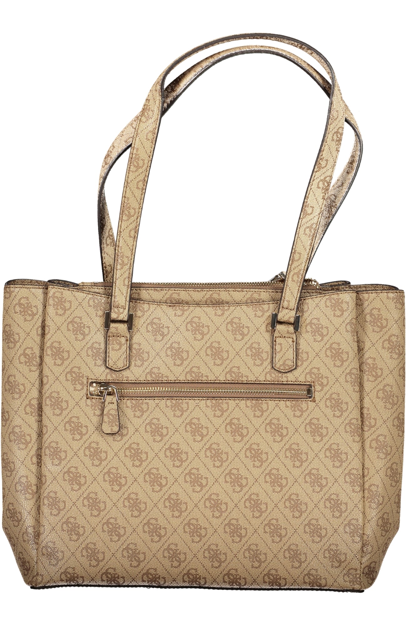Guess Jeans Damen Schwarze Tasche Beige