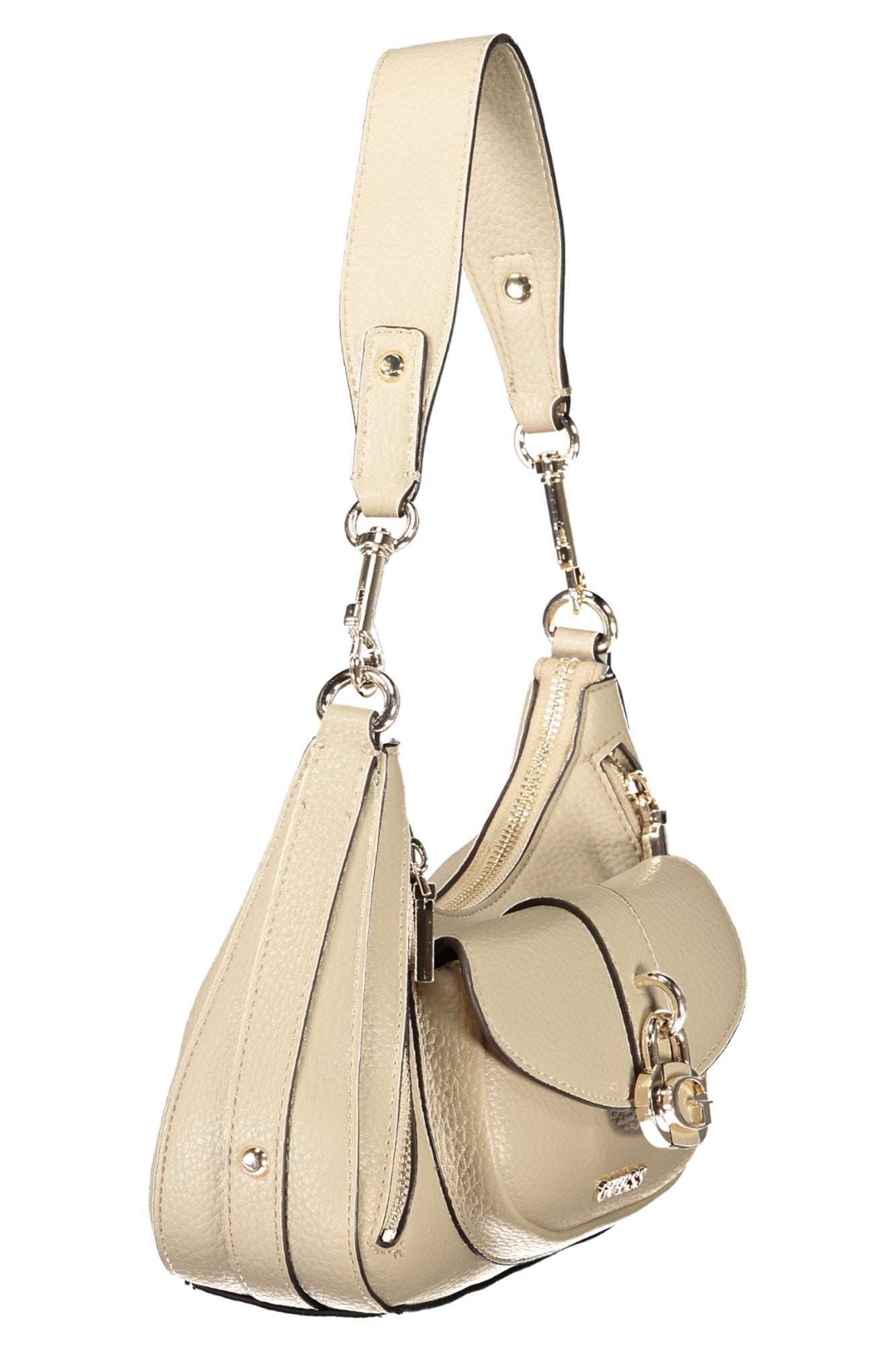 GUESS JEANS Damen Taschen – Jessa-tasche, mit Reißverschluss Beige