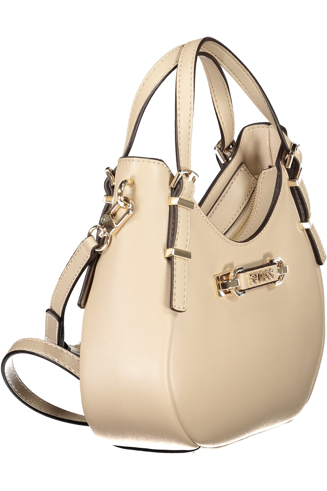 GUESS JEANS Damentasche Rosa – Modische Handtasche für Damen mit Schultergurt Beige