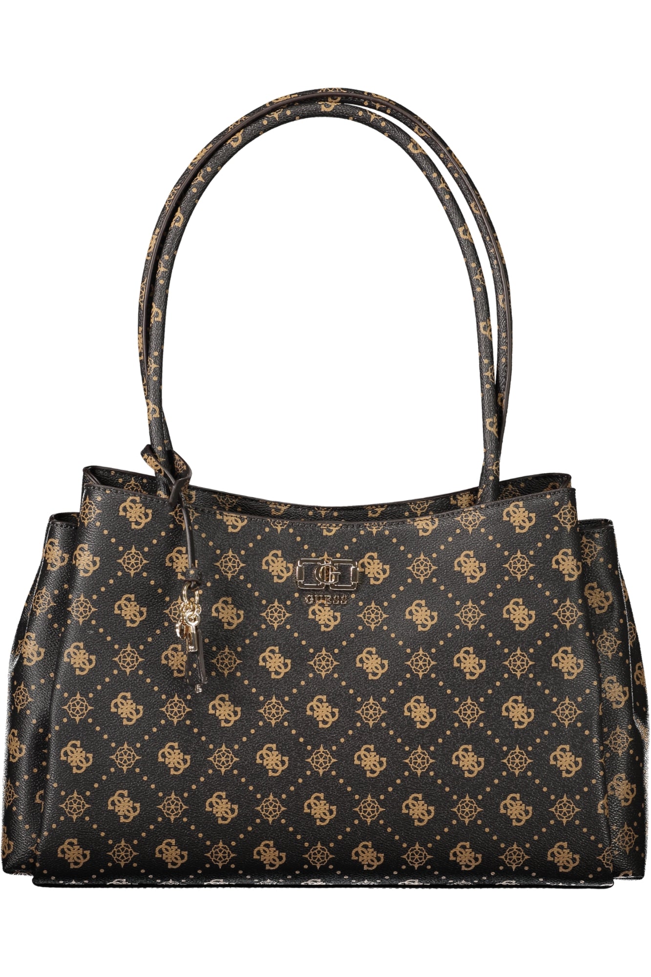 GUESS JEANS Damen Taschen – Emelie Logo-tasche online kaufen Braun