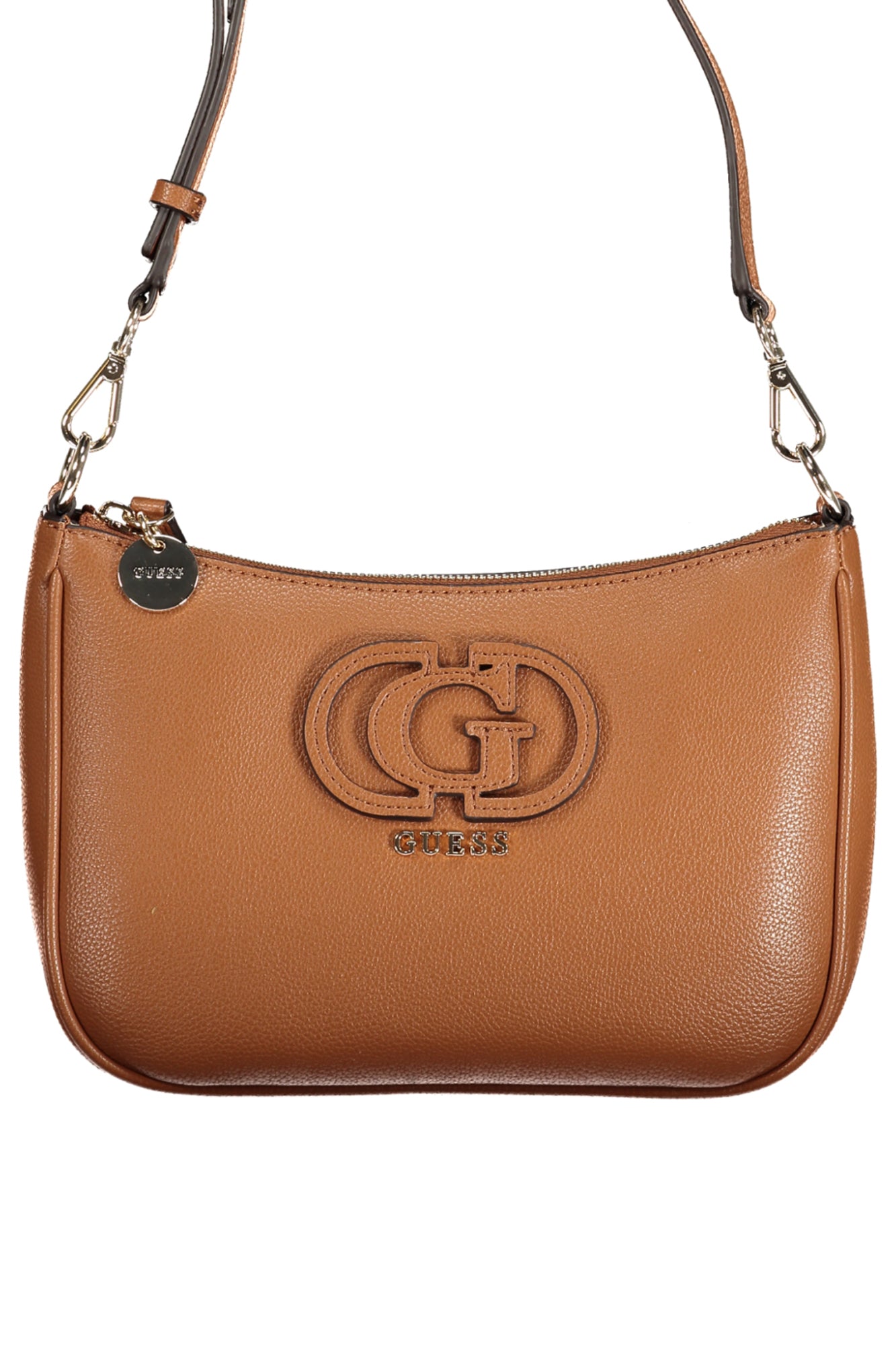 GUESS JEANS Damen Taschen – Isola-tasche, mit Reißverschluss Braun