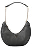 GUESS JEANS Damentasche Schwarz – Fedora-Tasche mit Schultergurt & Kette | soulluna.de Schwarz