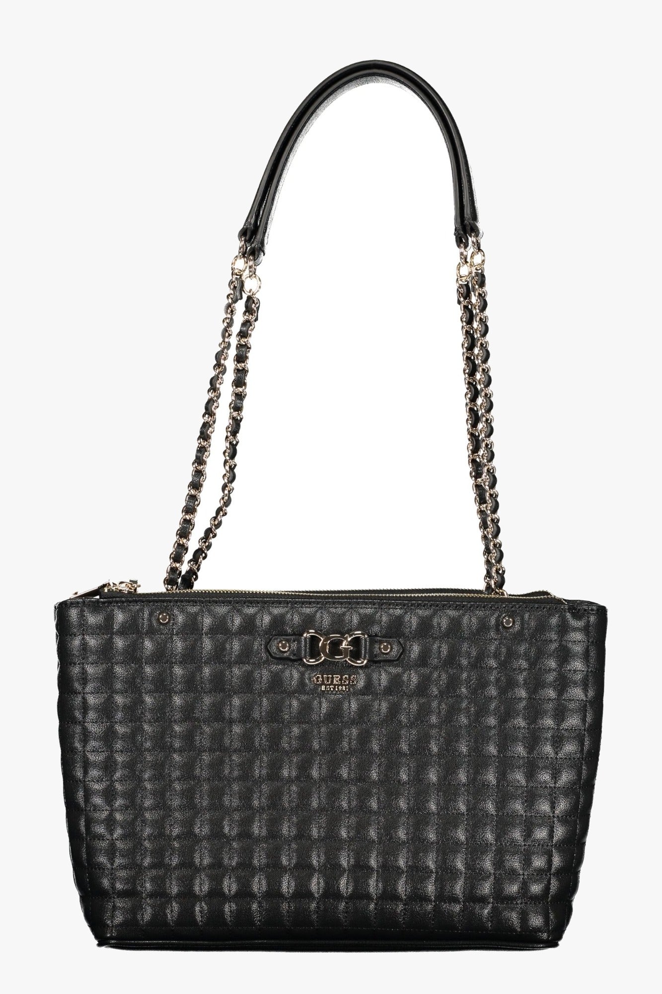 Schwarze Damentasche Von Guess Jeans Schwarz