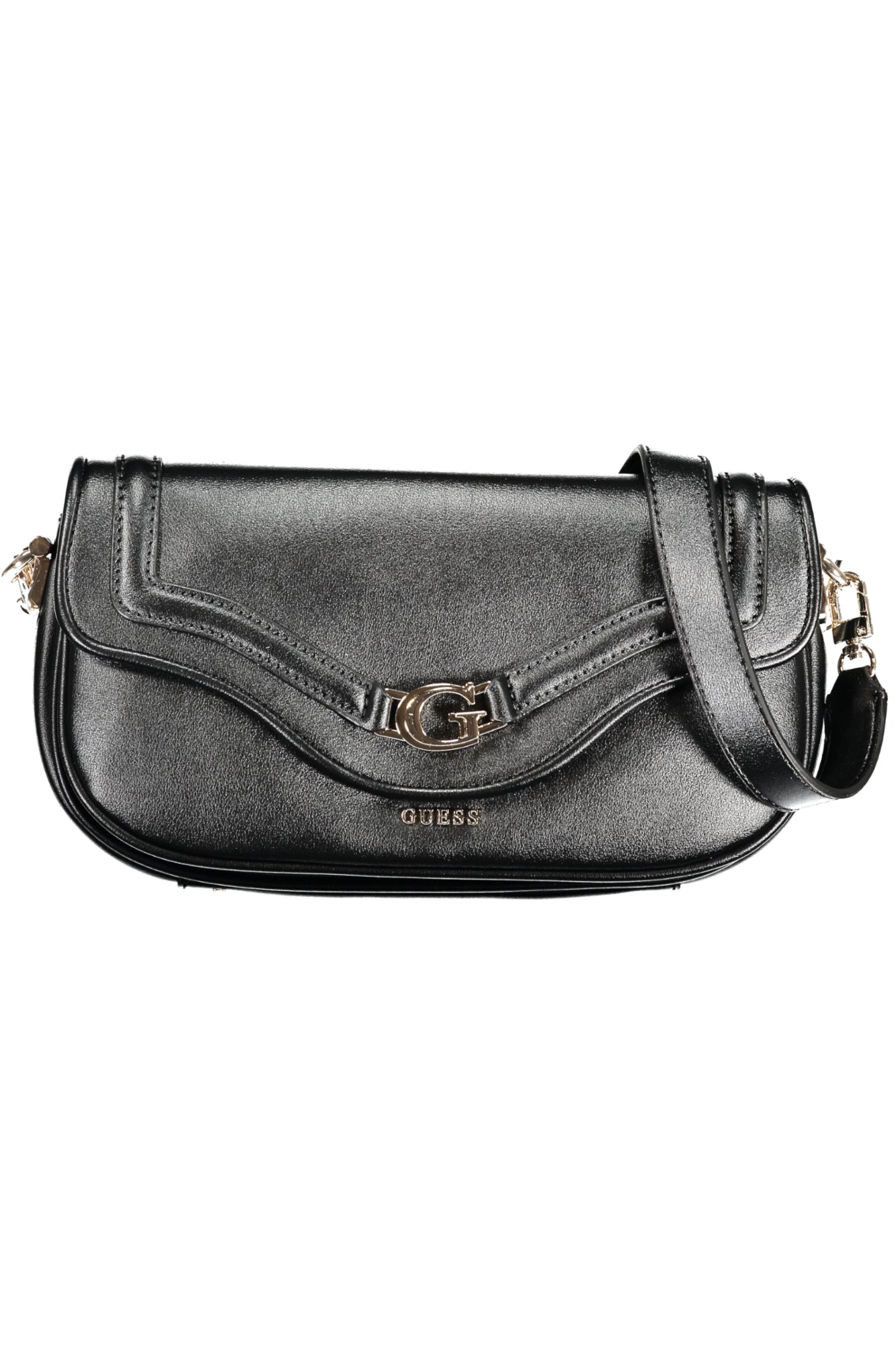 GUESS JEANS Damen Tasche schwarz – Elegante Umhängetasche für Herbst/Winter Schwarz