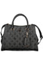GUESS JEANS Damen Taschen – Cresidia Tasche, mit Taschen Schwarz