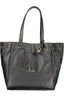 GUESS JEANS Damen Tasche schwarz – Elegante Schultertasche für den Alltag Schwarz