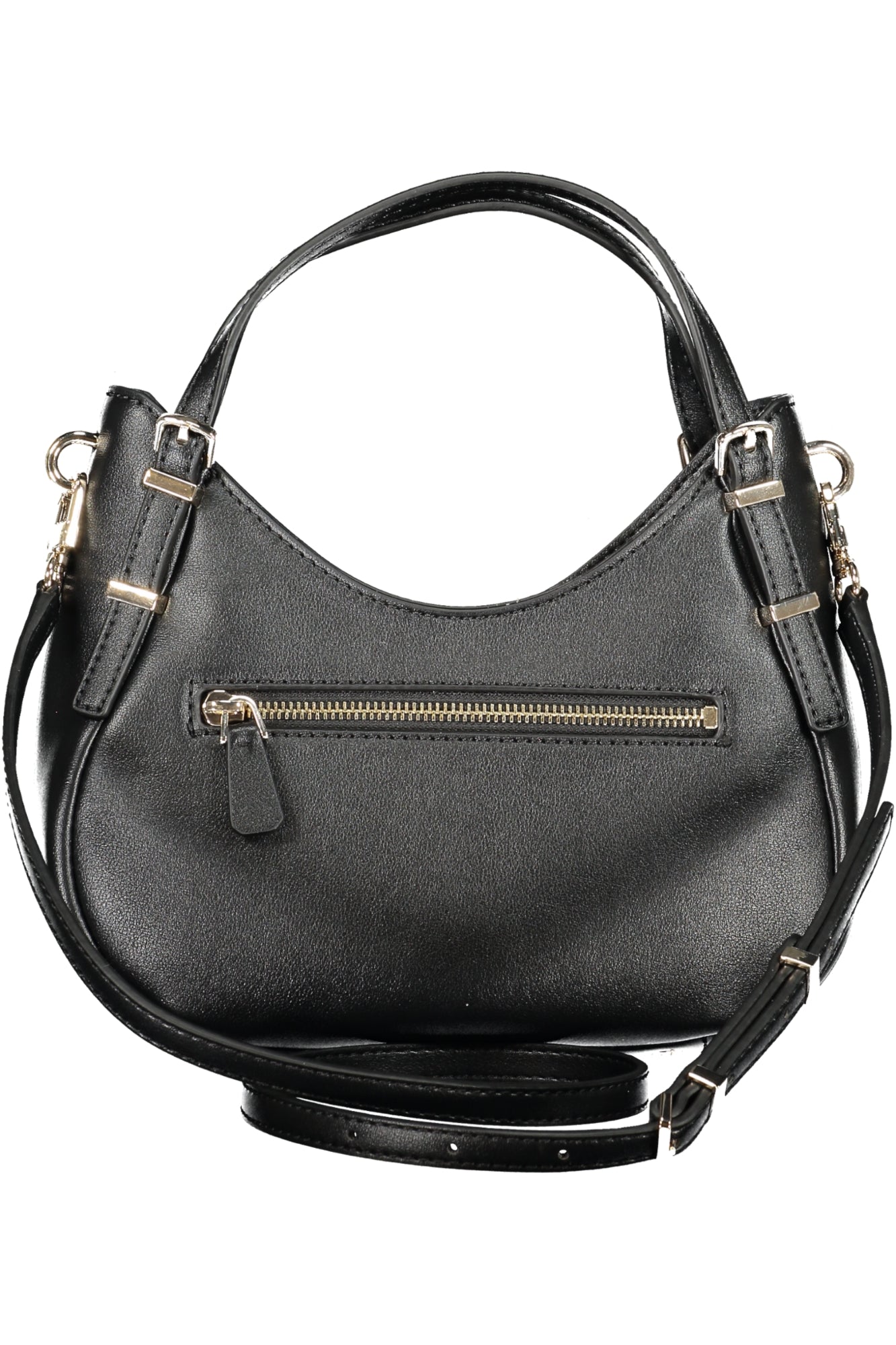 GUESS JEANS Damentasche Rosa – Modische Handtasche für Damen mit Schultergurt Schwarz
