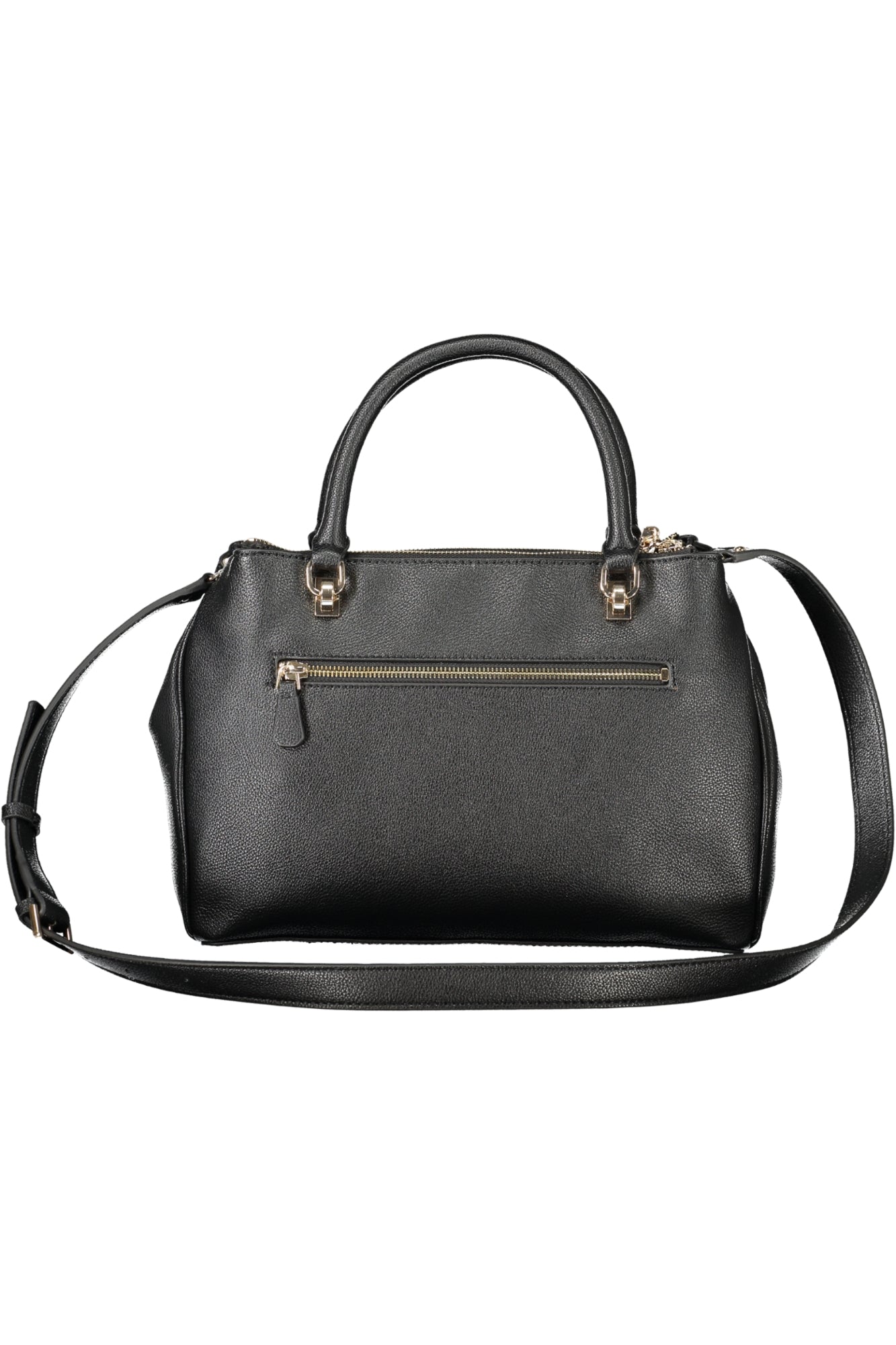 GUESS JEANS Damentasche Schwarz – Elegante Handtasche mit Schultergurt für Damen Schwarz