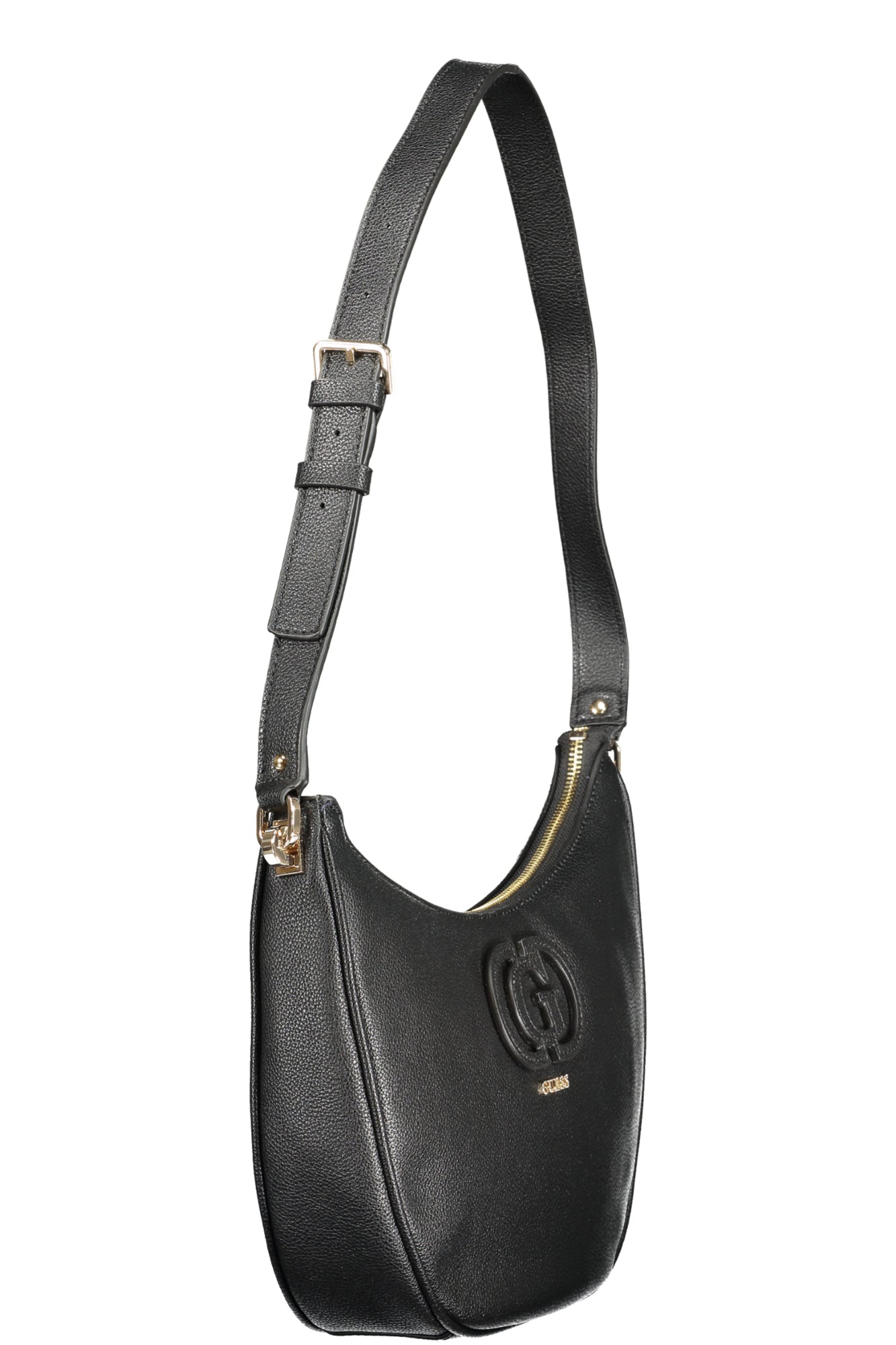 GUESS JEANS Damentasche Weiss – Elegante Handtasche für Damen mit verstellbarem Schultergurt Schwarz