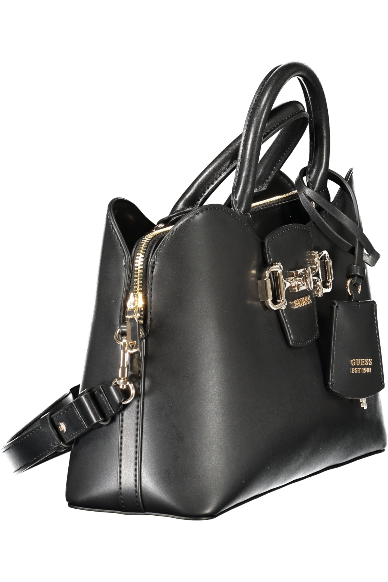 GUESS JEANS Damen Taschen – Janie Tasche, mit Taschen Schwarz