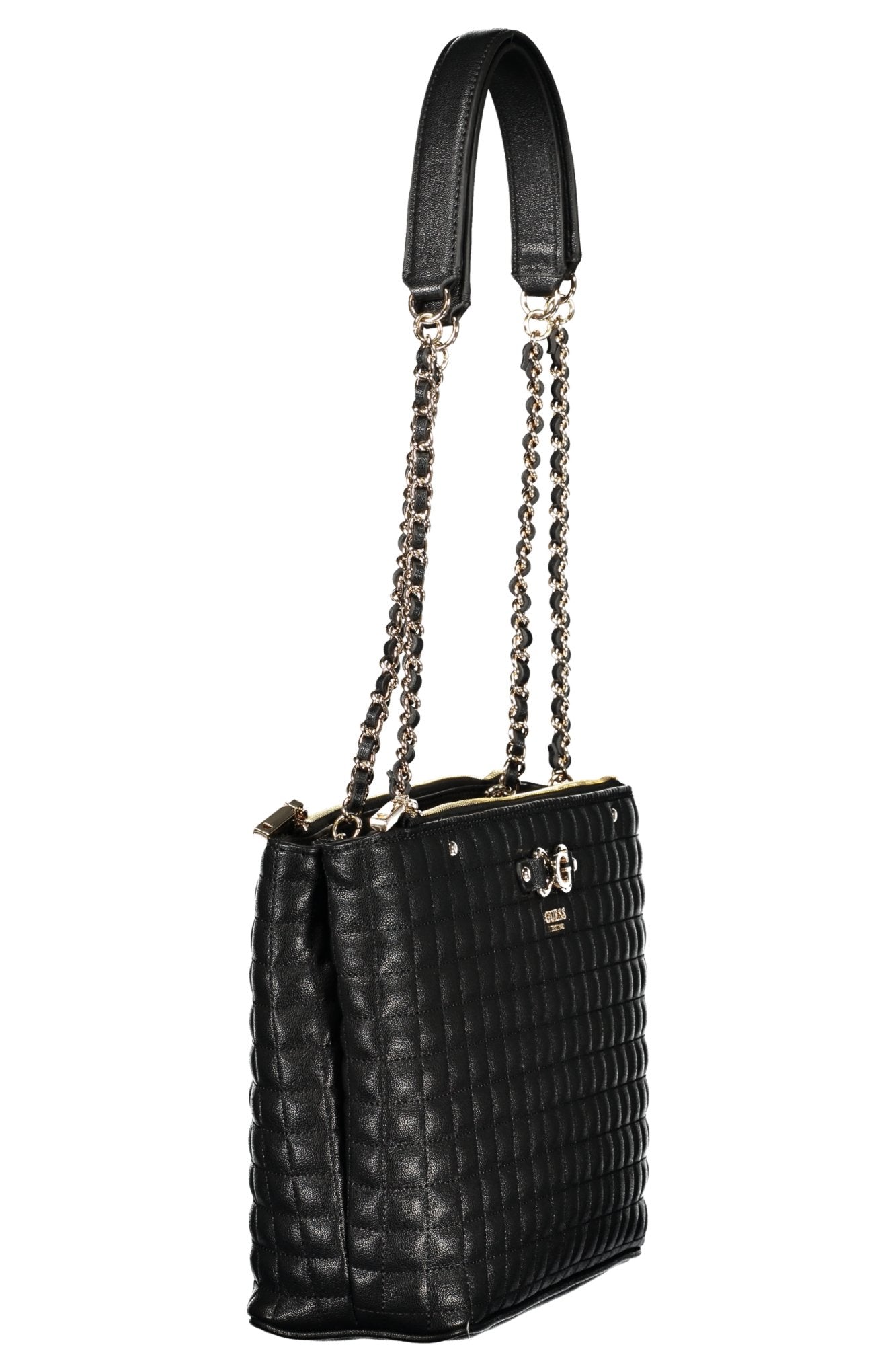 Schwarze Damentasche Von Guess Jeans Schwarz