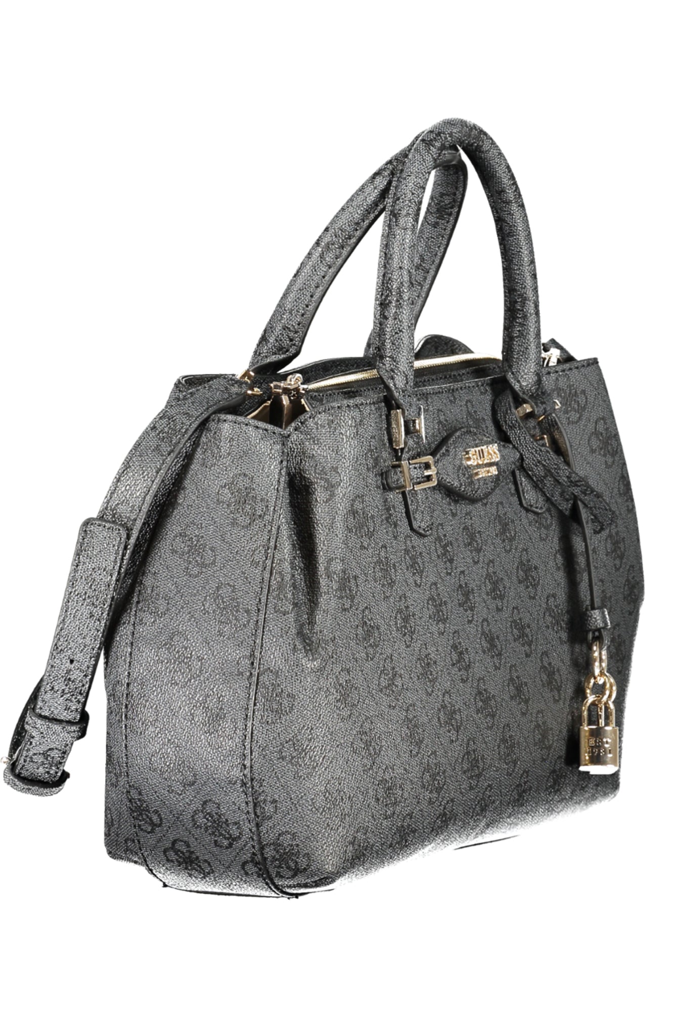 Guess Jeans Damen Beige Tasche Schwarz