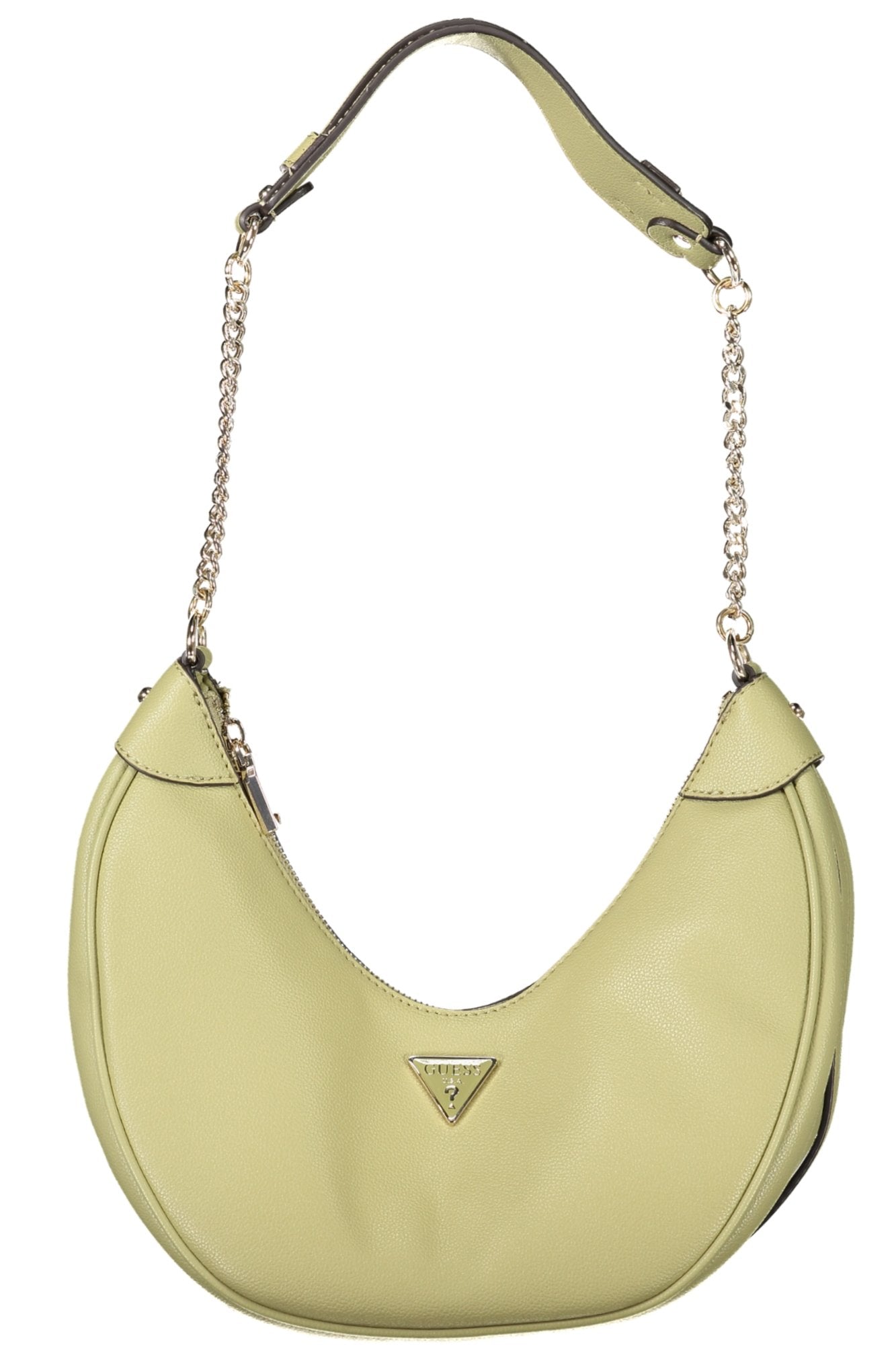 GUESS JEANS Damentasche Schwarz – Fedora-Tasche mit Schultergurt & Kette | soulluna.de Grün