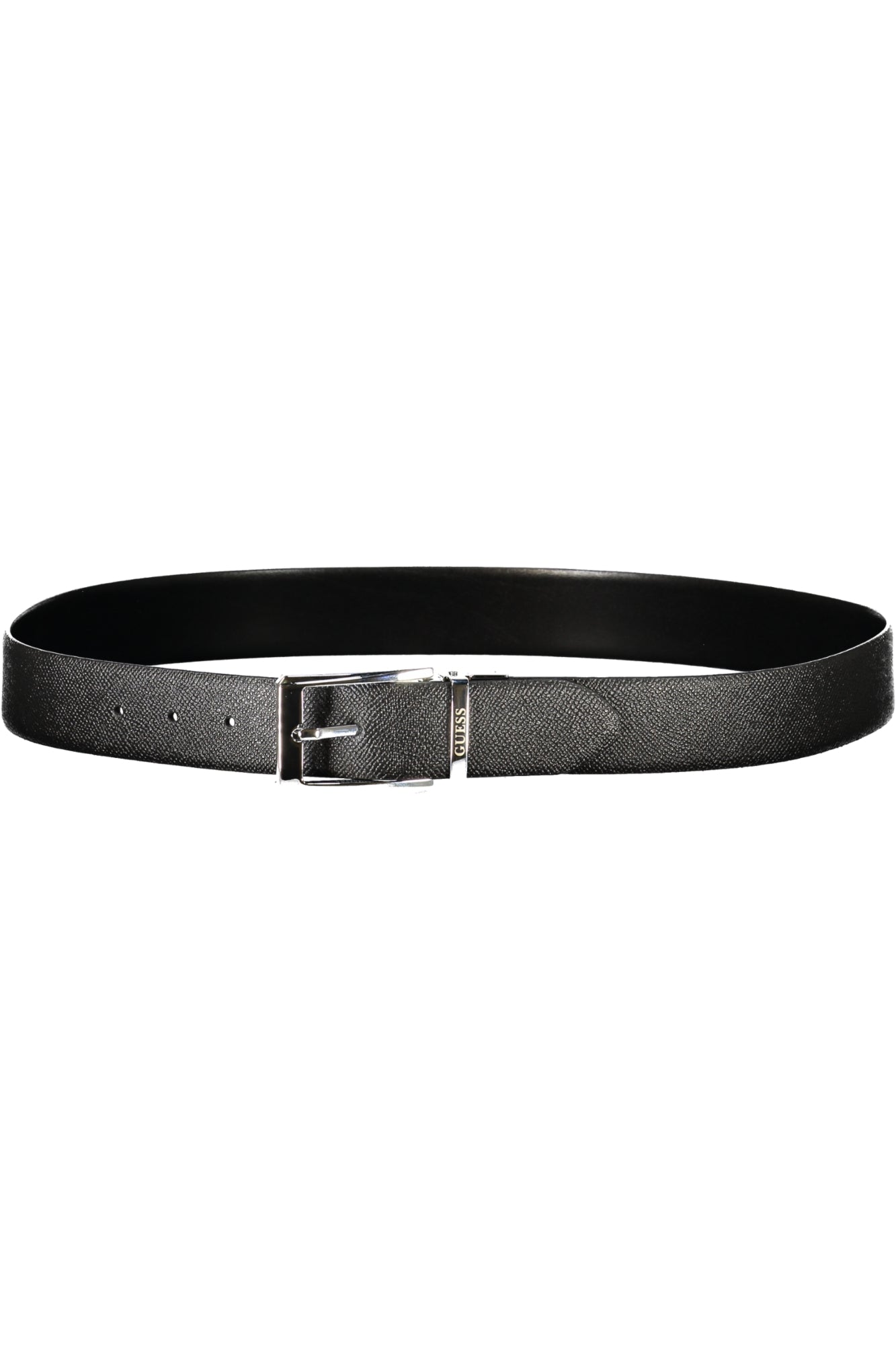 GUESS JEANS Herren Gürtel Schwarz