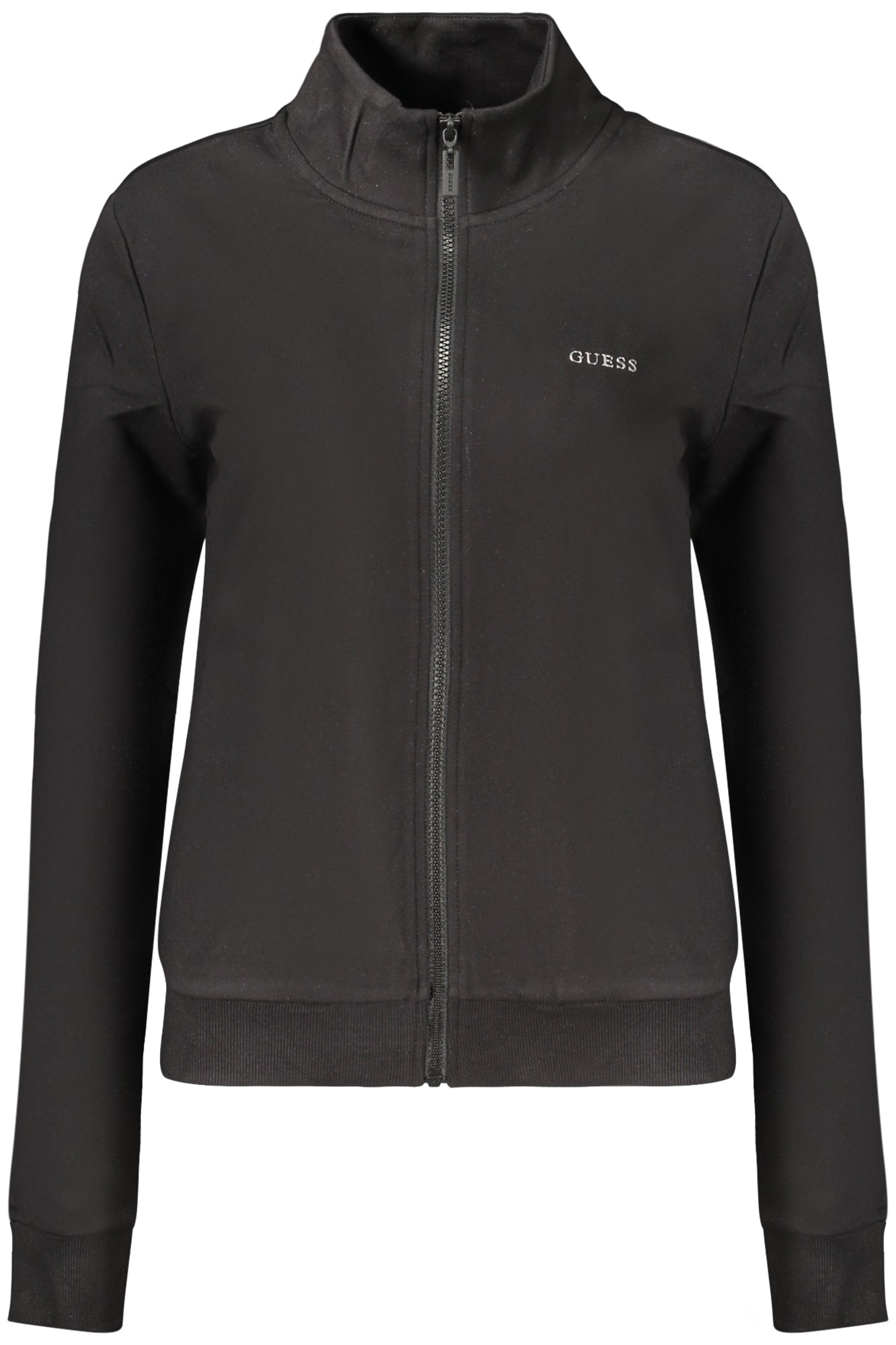GUESS JEANS Damen Sweatshirt – mit Taschen | Sweatshirts Schwarz