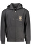 GUESS JEANS HERREN SWEATSHIRT MIT ZIP-UP SCHWARZ