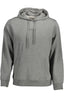 GUESS JEANS Sweatshirt Herren Grau – Kapuzenpullover aus Bio-Baumwolle Grau