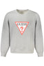 GUESS JEANS SWEATSHIRT OHNE REISSVERSCHLUSS HERREN GRAU