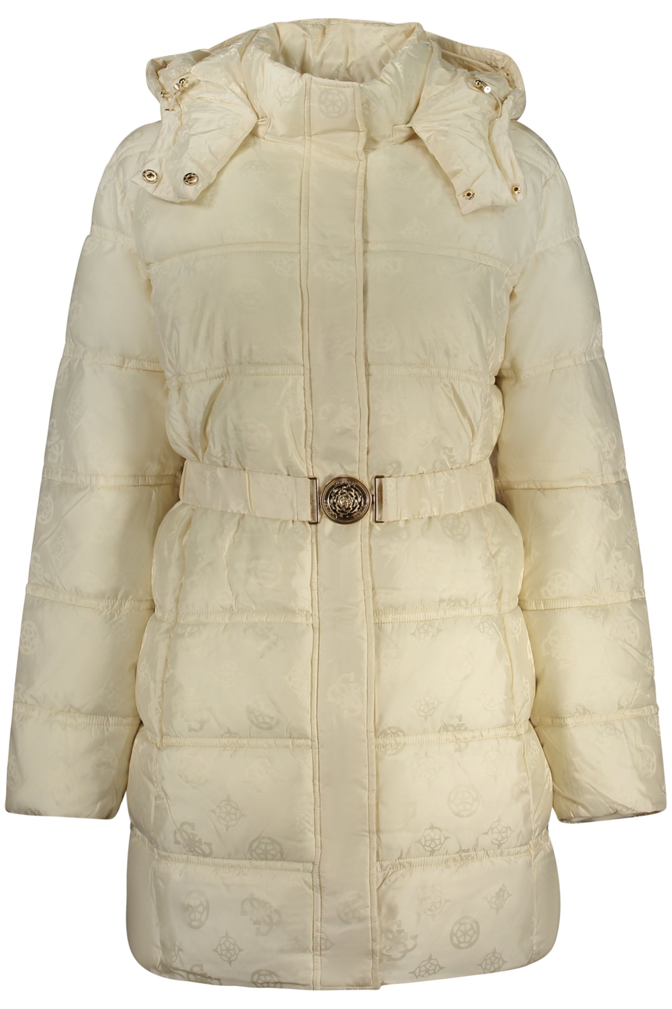 Schwarze Damenjacke Von Guess Jeans Beige