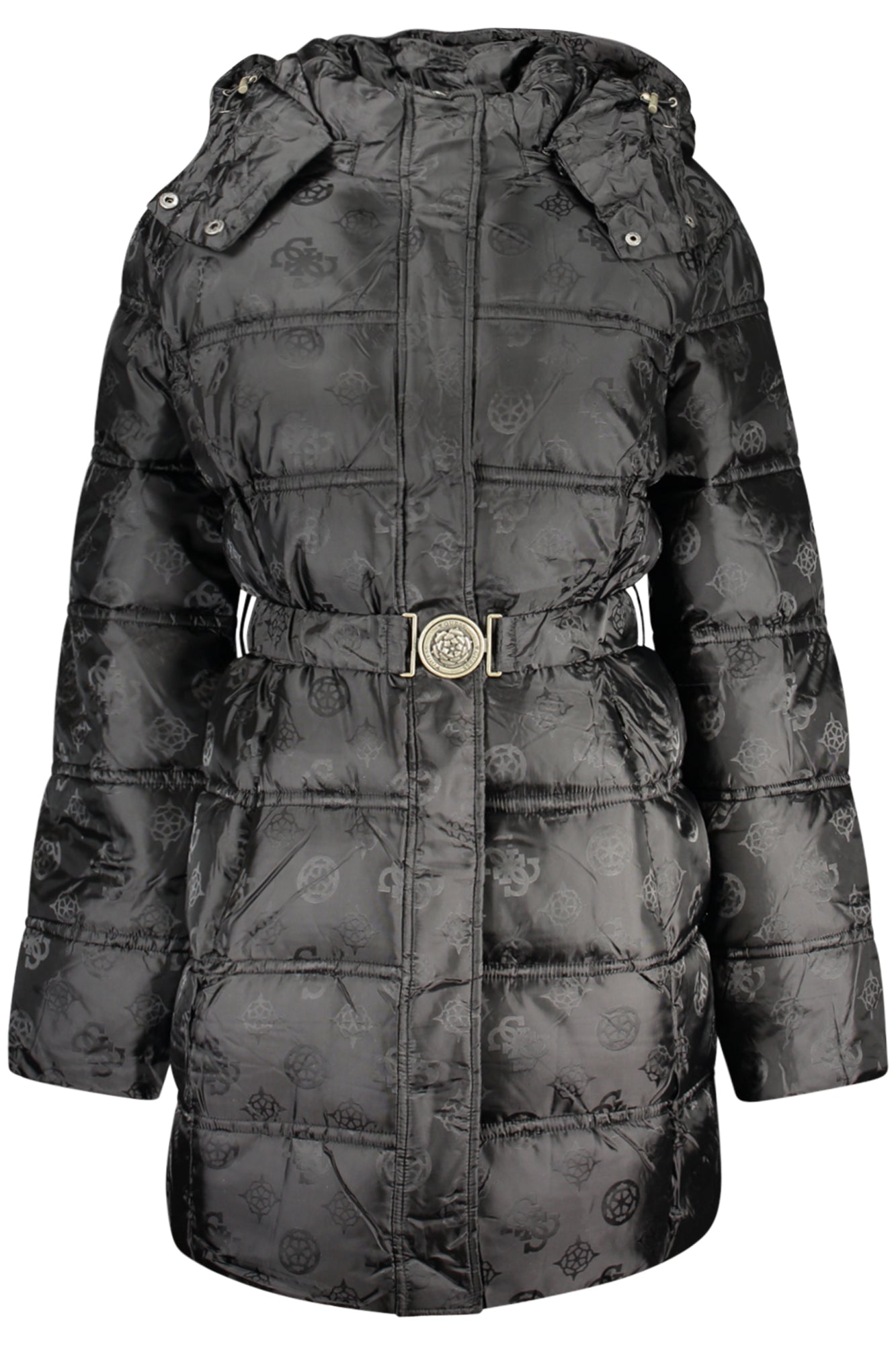 Schwarze Damenjacke Von Guess Jeans Schwarz