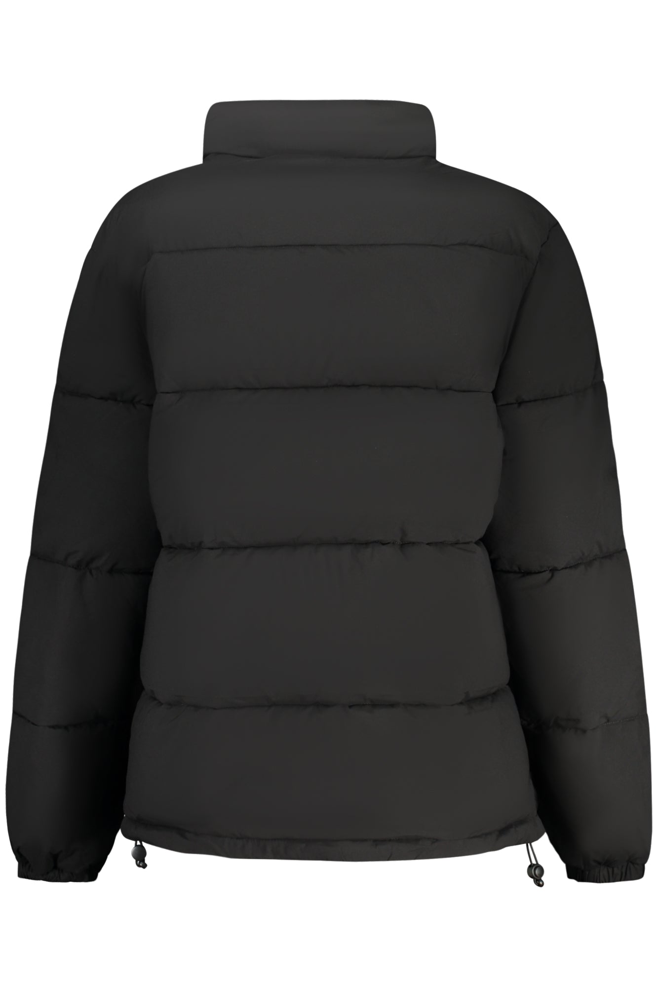 GUESS JEANS Damenjacke schwarz – Wasserdichte Winterjacke mit Logo-Applikation Schwarz