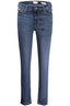 GUESS JEANS Damen Jeans – mit Taschen, mit Reißverschluss Blau